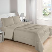 Edredon microfibra bom sono tela superior 100% poliester soltero