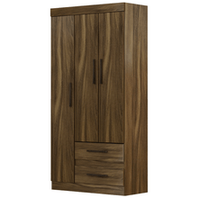 Ropero 3 puertas 89x182x38cm amendoia neo