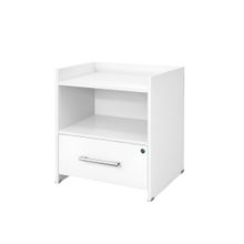 Mesa de noche aurora 48x60x40 blanco