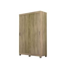 Ropero izzi pegasi 2pc 217x138x53cm roble