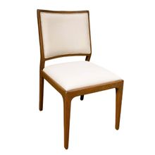 Silla de comedor beige pisa