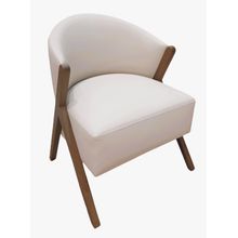 Poltrona cuero eco beige nova