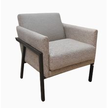 Poltrona desing gris cuadrada