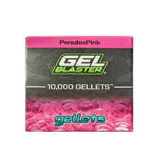 Caja 10000 balas de gel Gellets rosa