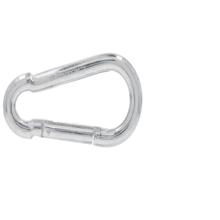 BANDOLAS MOSQUETON DE ACERO 3/8"