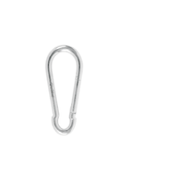 BANDOLAS MOSQUETON DE ACERO  1/2"