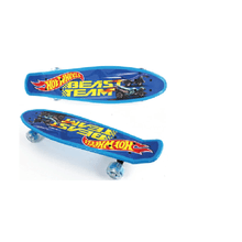 Patineta hot wheels c/luces 22x6plg
