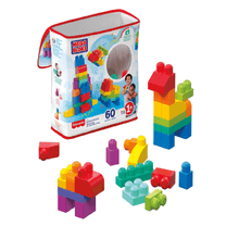 Bolsa de construccion mega bloks classic con 60 bloques