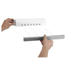 Cuerda de tender ropa 4 lineas 3.6m