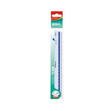 Regla Plastica, Rigida, 20 cm., Pack x 1 Und.