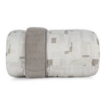 Edredon blend comfort 1 1/2plz beige estampado