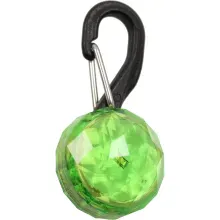 Collar con luz led para perro verde limon
