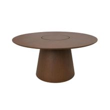 Mesa de comedor redonda 1.5m iza