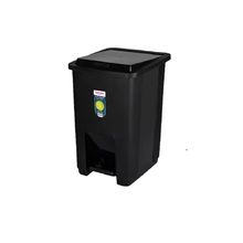 Basuero plastico con pedal 15l