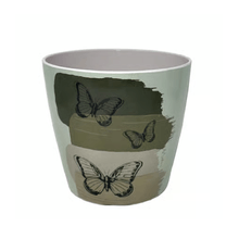 Maceta mariposa redonda de 7 pulg. S