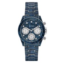 RJ GUESS LADIES TREND SLV DENIN DIGITAL TONE BRAC SLV DENIN DIGITAL PRINT