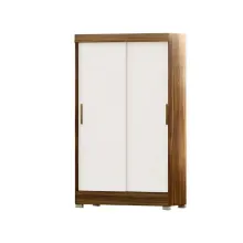 Ropero 2 puertas 121x204x47cm 15 y 12mm amendoia blanco fortaleza