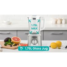 Hisense licuadora 1,75l hb1400e vidriox2
