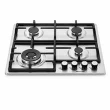 Encimera 4 hornillas inox de 60cm Hisense HHU60AGR