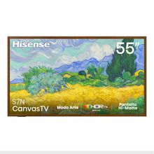Televisor 55" canvas qled google tv hisense