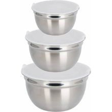 Jgo de cuencos de acero inox 3pzas