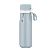 Botella con filtro Philips inox 550 ml Azul