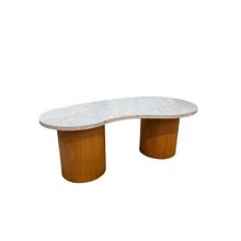 Mesa central organica 40x60x110cm melania