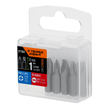 Jgo de puntas phillps planas 1" 5pzs
