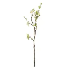 Rama flor de cerezo artificial beige 62cm