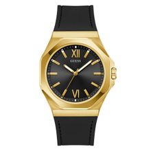RELOJ GUESS ANALOGICO TONO DORADO Y NEGRO MAN GW0850G2