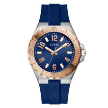 RELOJ GUESS ANALOGICO AZUL DE DOS TONOS MAN GW0906G3