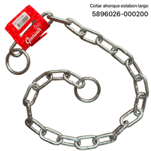 collar ahorque cadena eslabon largo