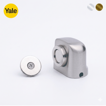 Tope de puerta cromado magnetico corto - 16113 - yale