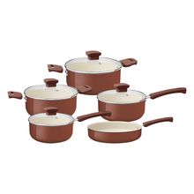 Bateria de cocina veronese clay arcilla 5pzas