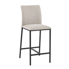 Silla de bar eliza gris