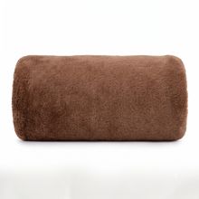 Manta piel de oso chocolate 127x152cm