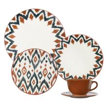 Set de vajilla 20pzas boho