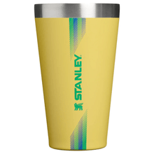 Vaso stacking pint team yellow green 0.47 lt - 16 oz