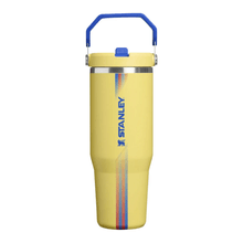 Botella iceflow flipstraw team yellow blue 0.89 lt - 30 oz