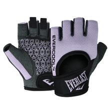 Guante de pesas everlast heather li/bk m