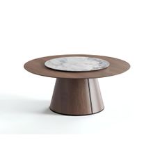Mesa de comedor redonda 180 c/ tapa giratoria Vasco
