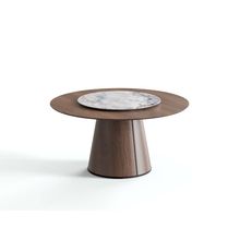 Mesa de comedor redonda 150 c/ tapa giratoria marmol Vasco