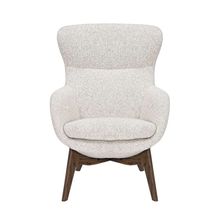 Poltrona con taburete borita beige
