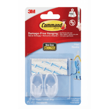 Gancho multiuso peq transp 450g cmm 2u 4adh