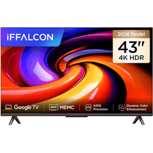 Televisor plano 43'' smart 4k google tv iffalcon
