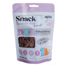 Snack liofilizado de Bazo de res  x50g