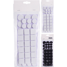 Protectores antideslizantes negros 72 p
