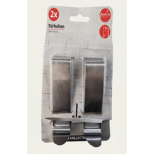 Juego de ganchos para puertas 2pcs 80x50x25mm