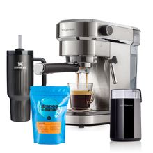 Combo - Cafetera Espresso + Stanley +1 Café Granos de Autor