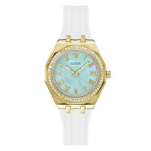 RELOJ GUESS ANALOGICO TONO ORO BLANCO LADIE GW0872L1